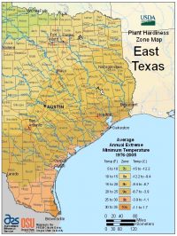  Zones de rusticité redéfinies par l'USDA 